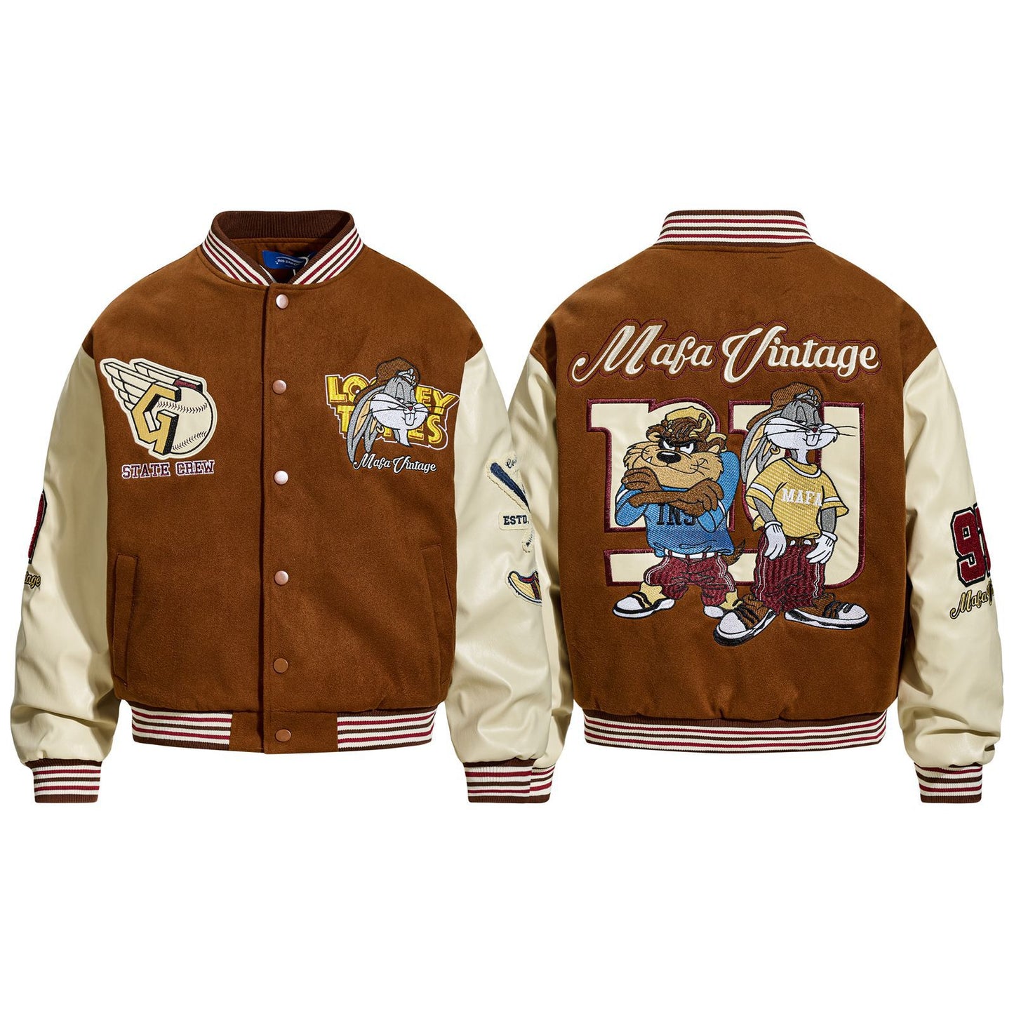 MilkMan Retro Cartoon Jacket