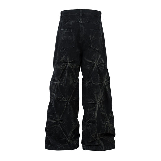MilkMan Pleated Dye Jeans