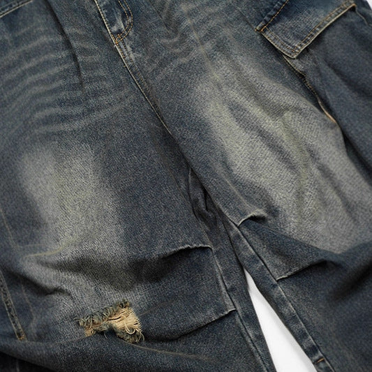 MilkMan Workwear Denim Shorts