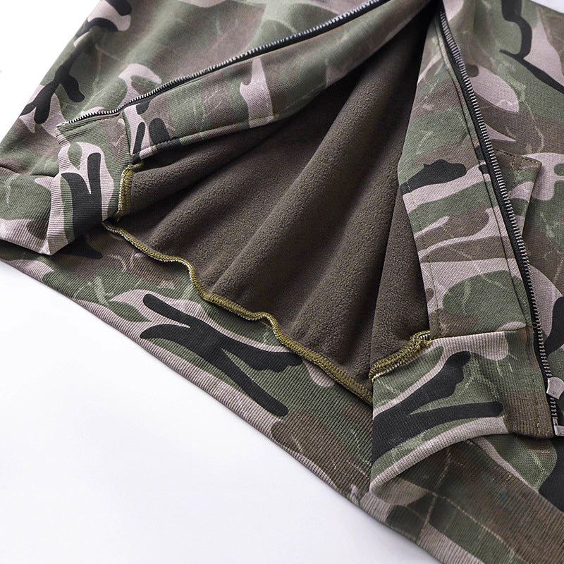 MilkMan Camo Fleece Hoodie