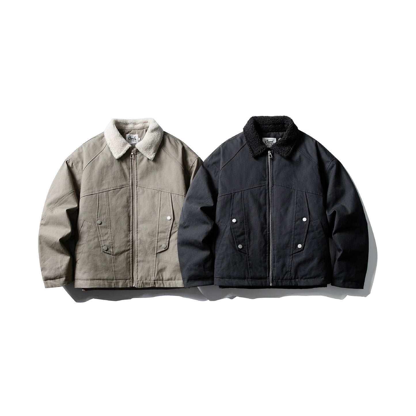 MilkMan Shearling Collar Coat