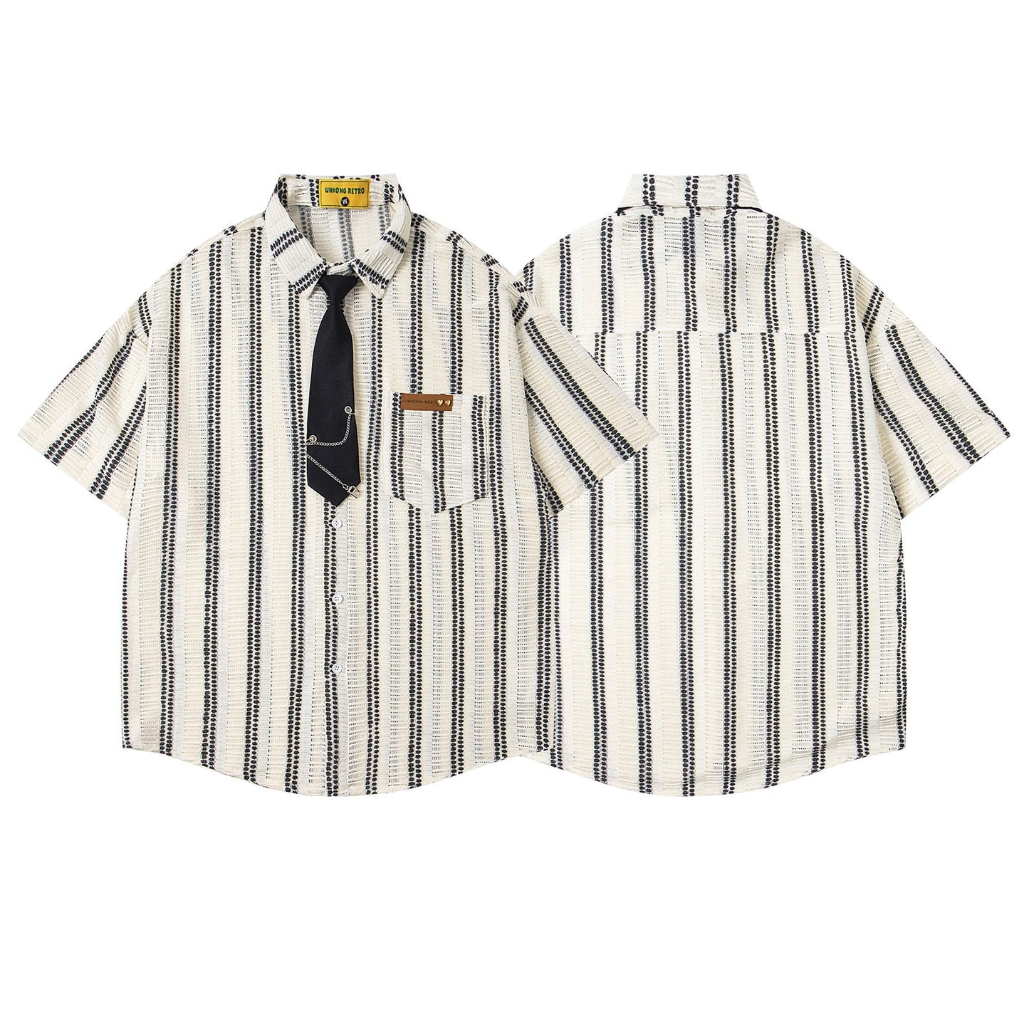 MilkMan Stripe Collar Shirt