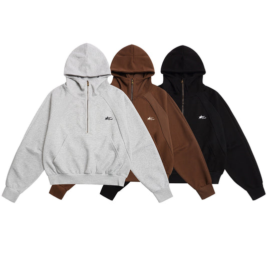 MilkMan Star Half-Zip Hoodie