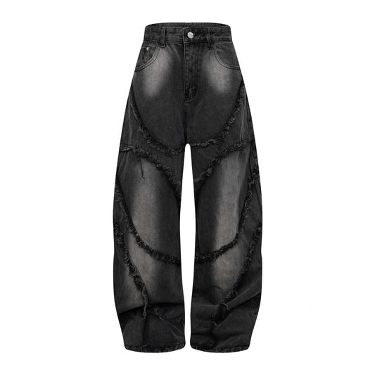 MilkMan Distressed Whisker Jeans