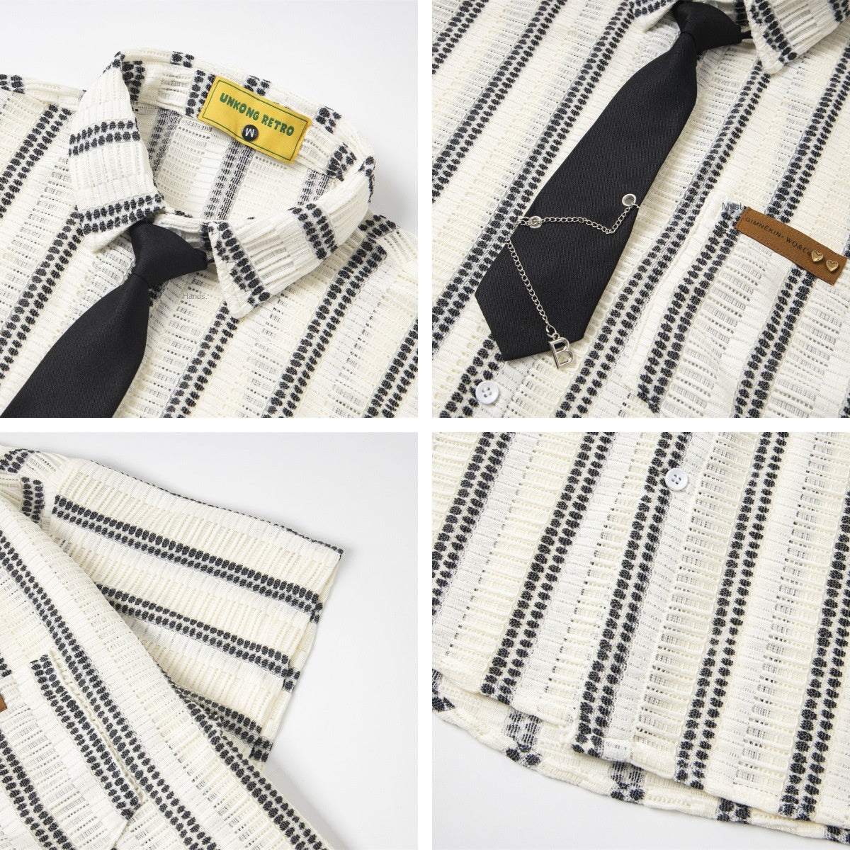 MilkMan Stripe Collar Shirt