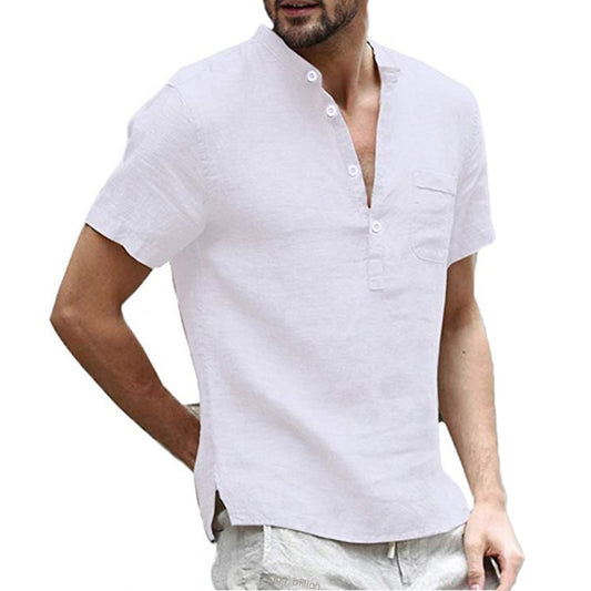 MilkMan Classic Cotton-Linen Blend Tee – Lightweight & Breathable