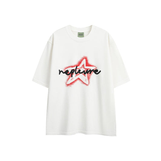 MilkMan Low Neck Graphic Tee