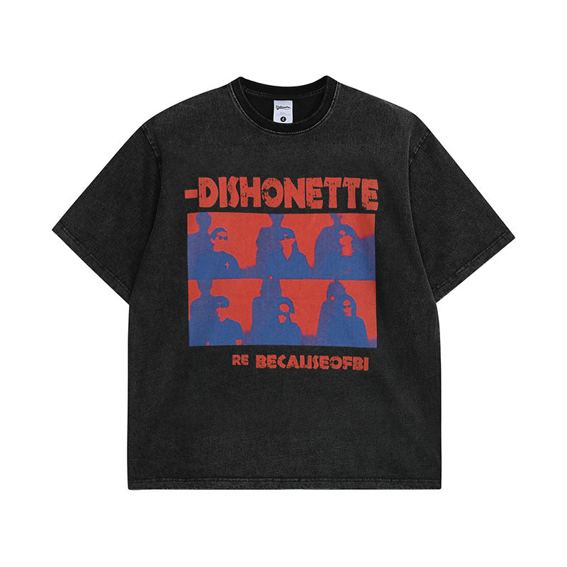 MilkMan Retro Wash Print Tee