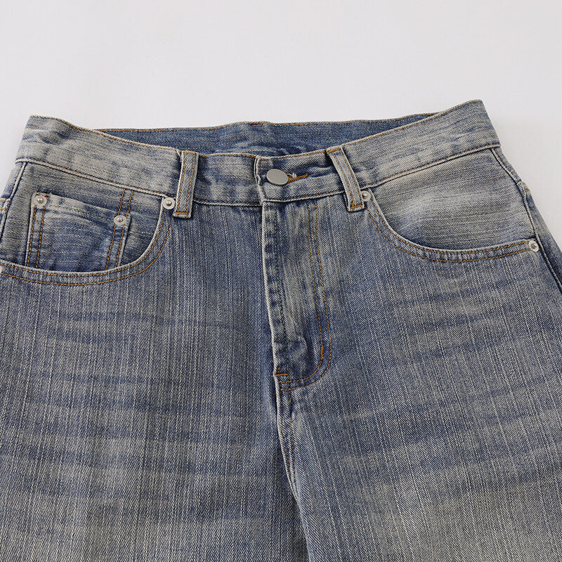 MilkMan Distressed Washed Denim