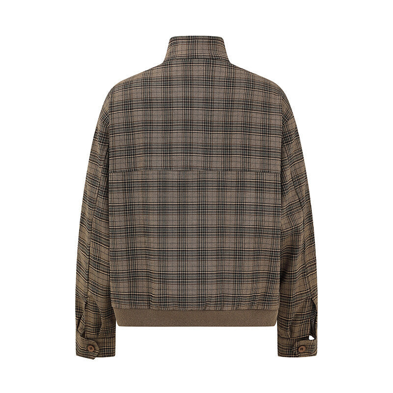 MilkMan Plaid Zip Jacket
