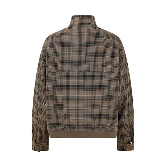 MilkMan Plaid Zip Jacket