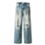 MilkMan Double Pocket Distressed Jeans
