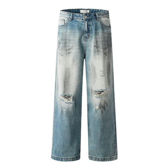 MilkMan Double Pocket Distressed Jeans