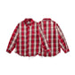 MilkMan Dawn Red Plaid Shirt