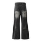 MilkMan Colorblock Flare Jeans
