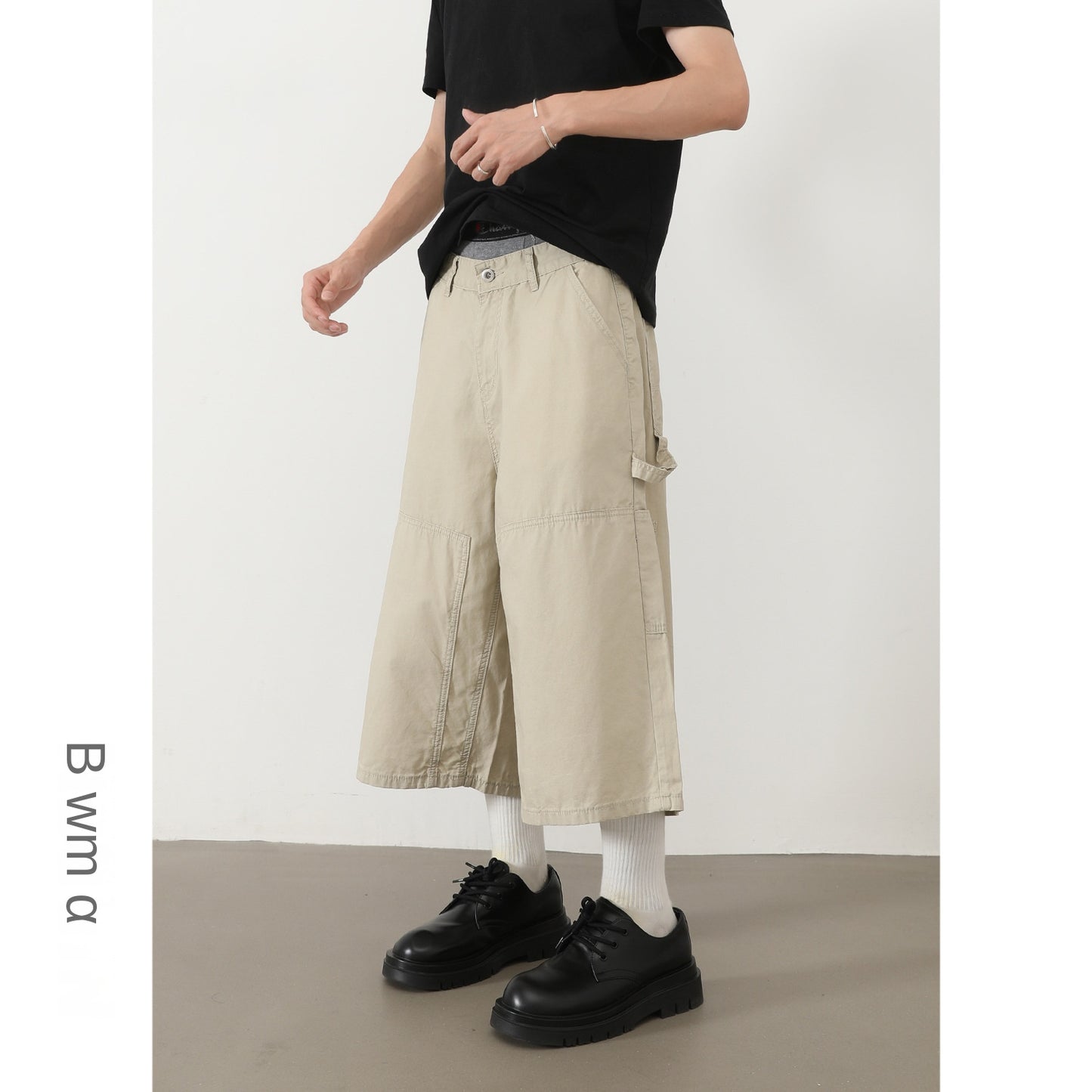 MilkMan Washed 3Q Work Shorts