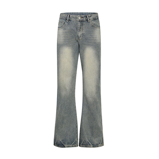 MilkMan Washed Flare Jeans
