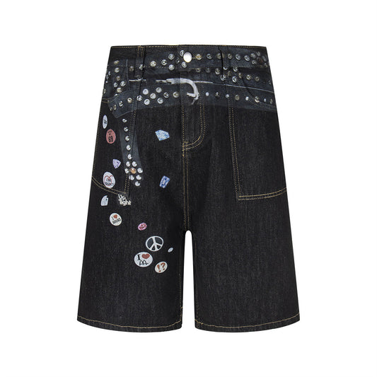 MilkMan Punk Print Shorts