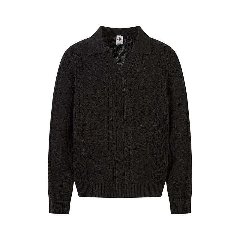 MilkMan Cable Collar Knit