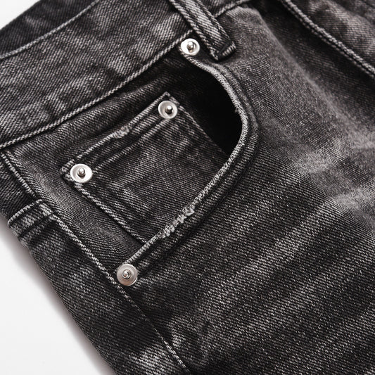 MilkMan Ripped Flare Jeans