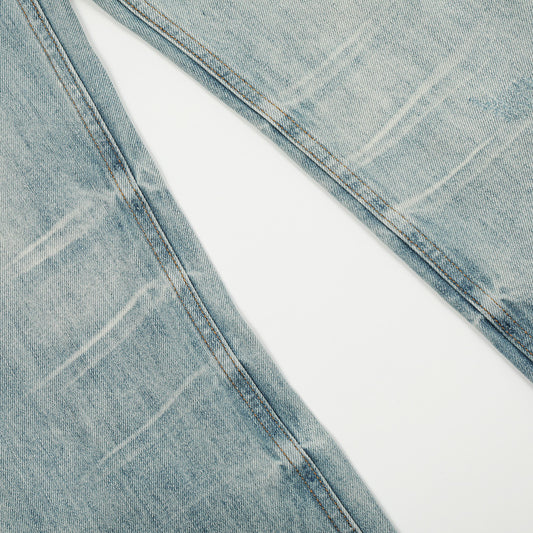 MilkMan Striped Washed Jeans