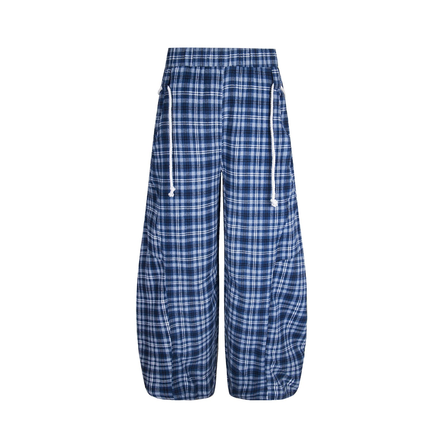 MilkMan Plaid Wide Trousers