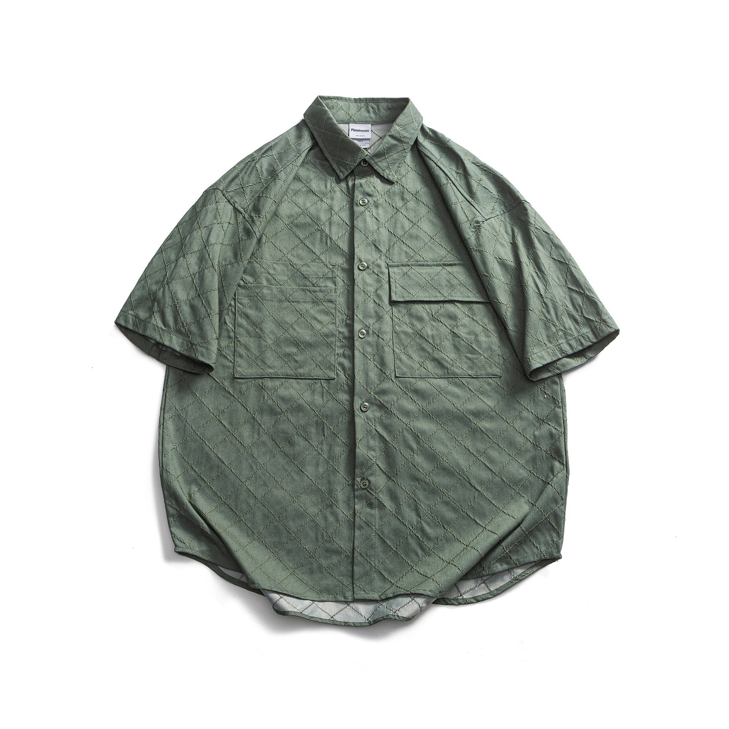 MilkMan Loose Stitch Check Shirt