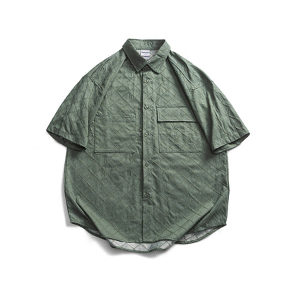 MilkMan Loose Stitch Check Shirt