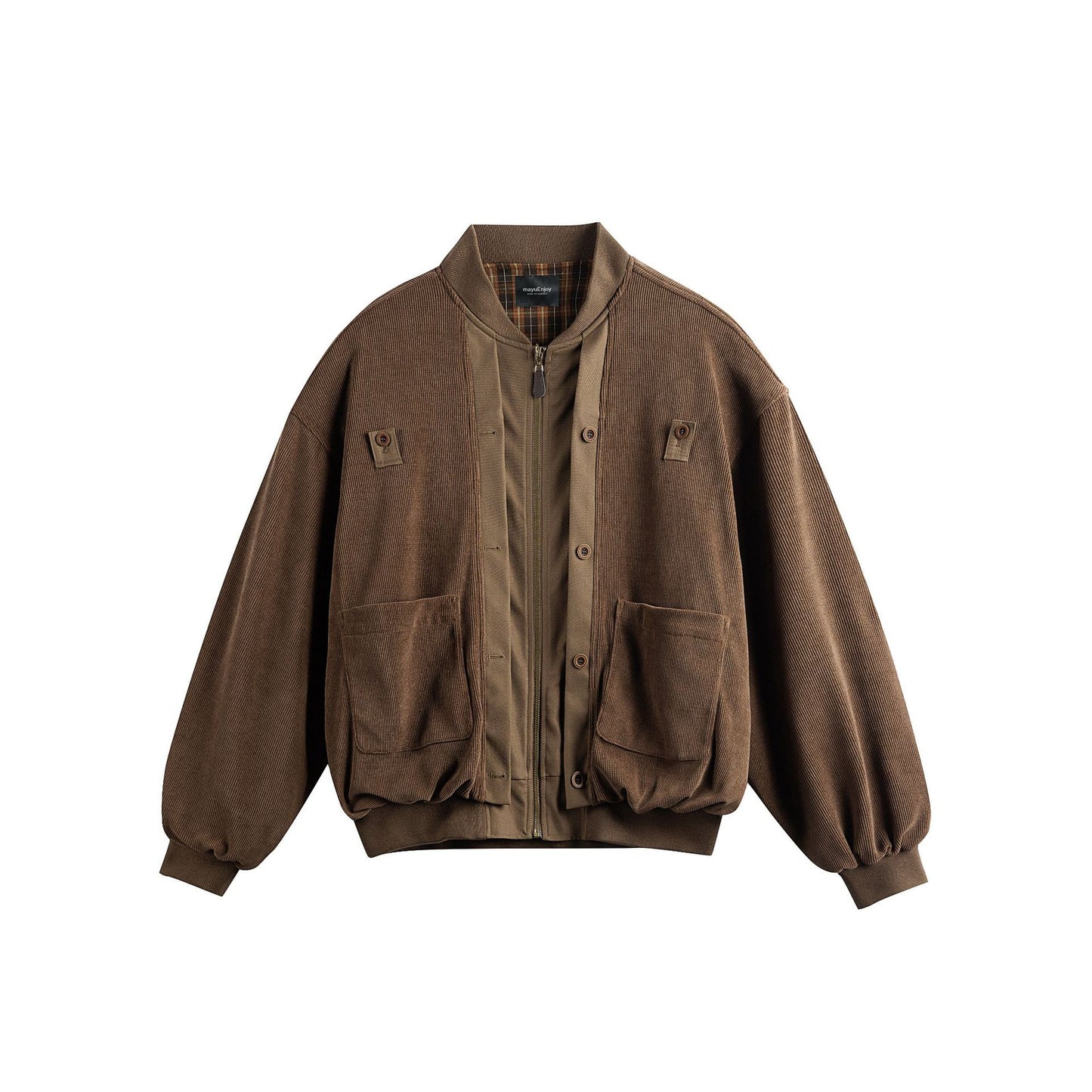 MilkMan Dual Layer Varsity Jacket