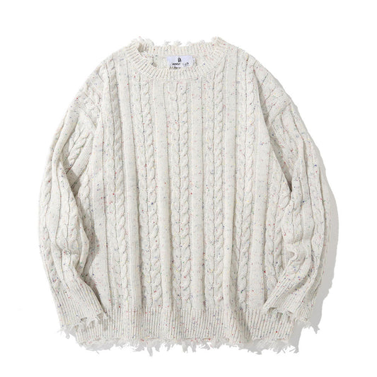 MilkMan Jacquard Crew Sweater