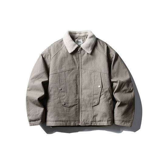 MilkMan Shearling Collar Coat