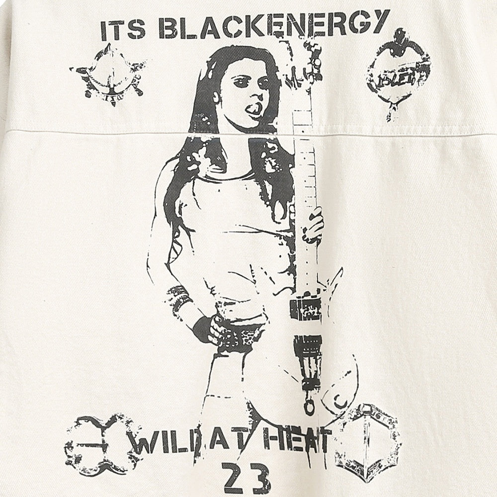 MilkMan Rock Figure Denim Jacket