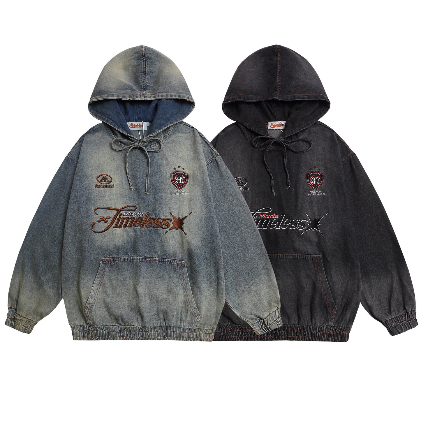 MilkMan Letter Denim Hoodie