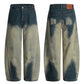MilkMan Distressed Tapered Denim