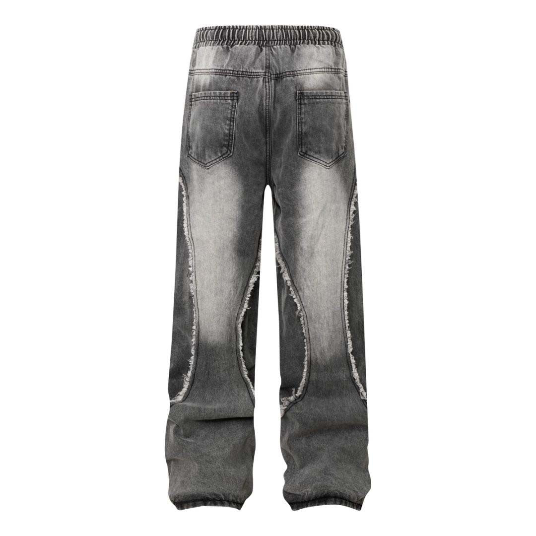 MilkMan Washed Patchwork Jeans