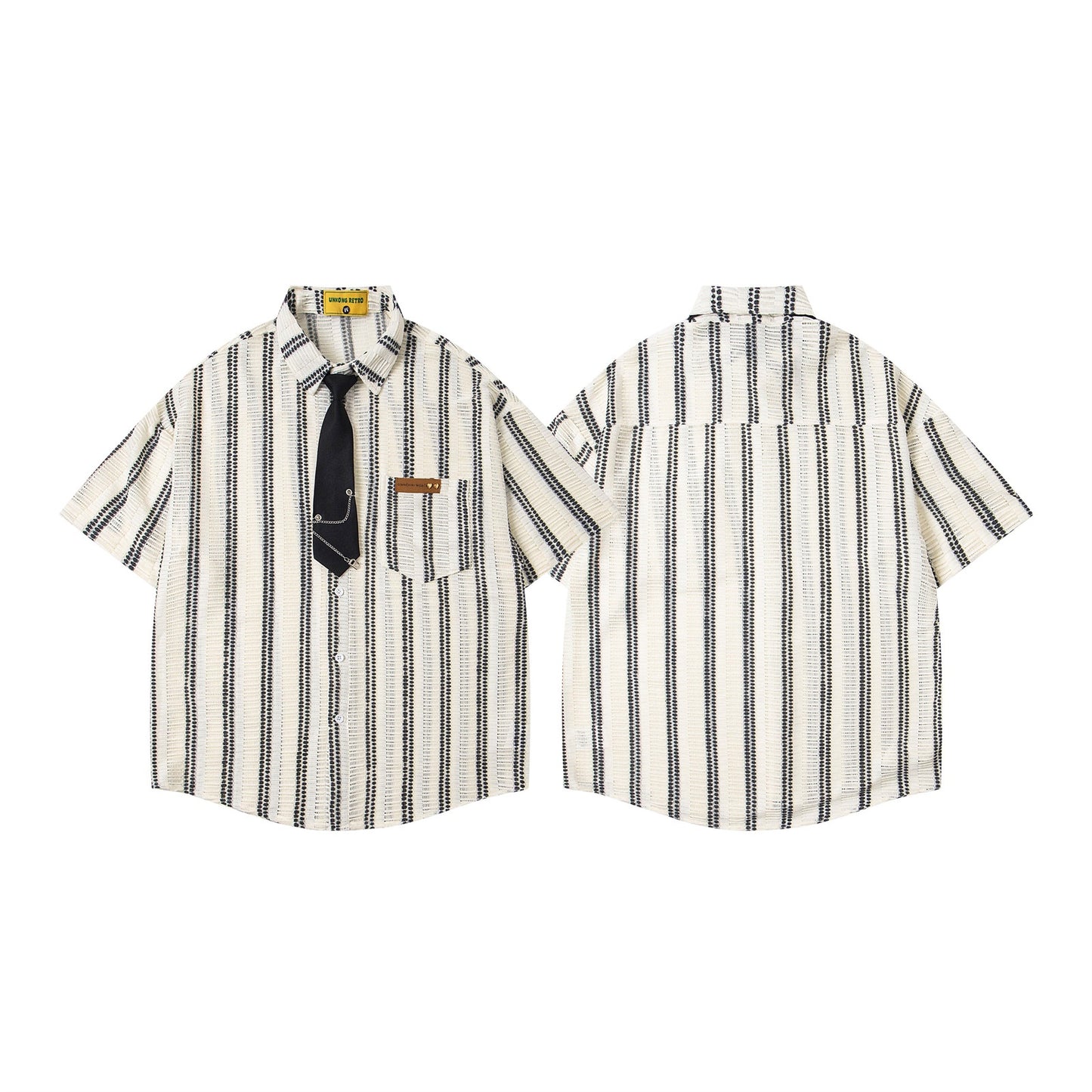 MilkMan Stripe Collar Shirt