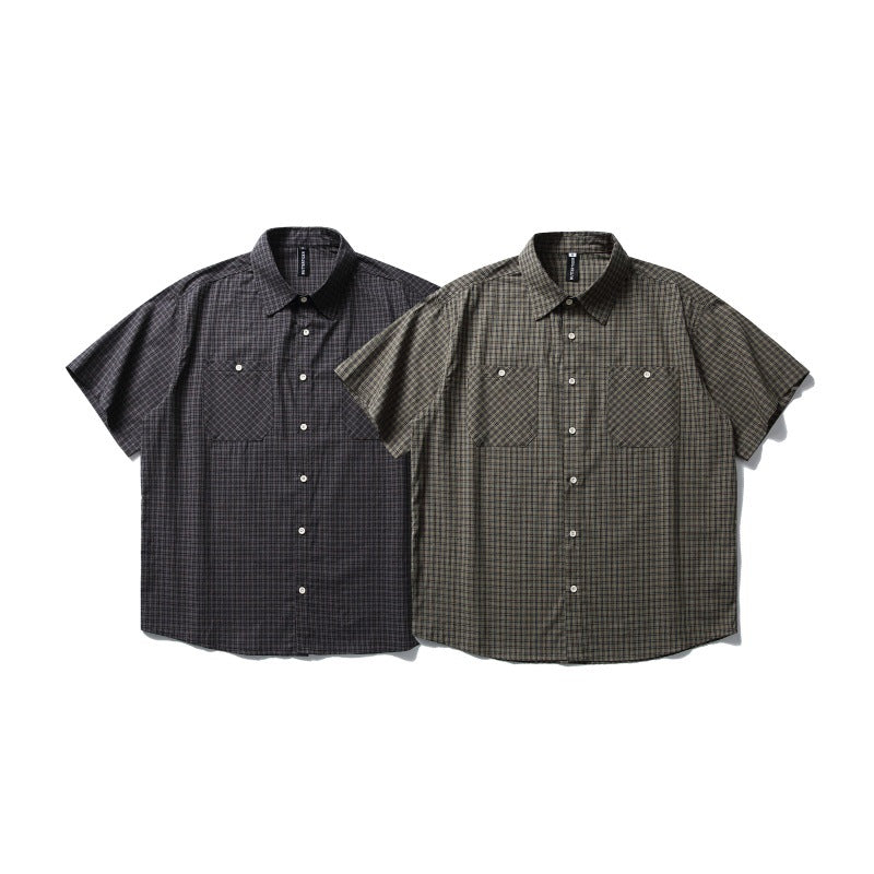 MilkMan Dual Patch Check Shirt