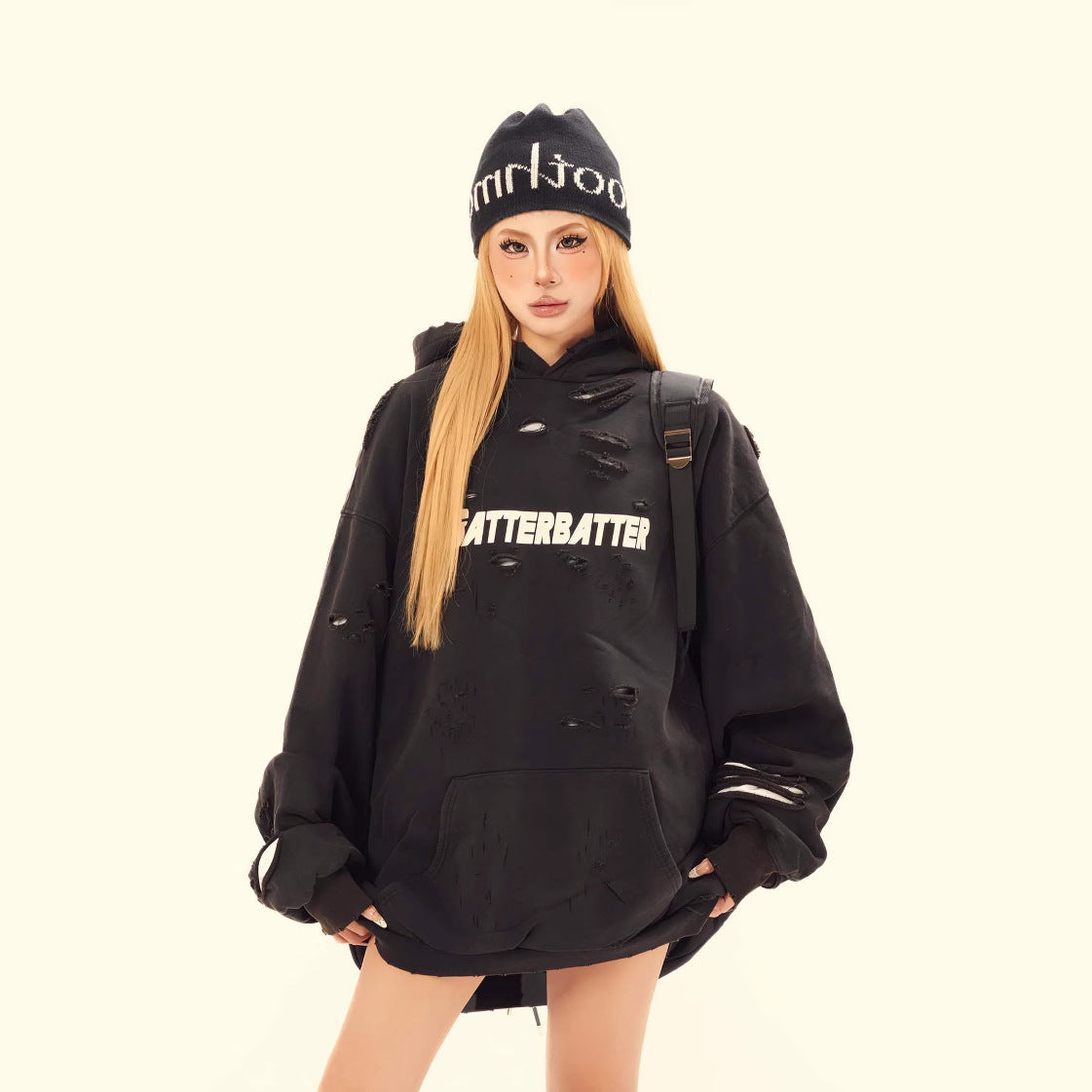 MilkMan Letter Hole Hoodie