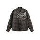 MilkMan Long Check Print Shirt