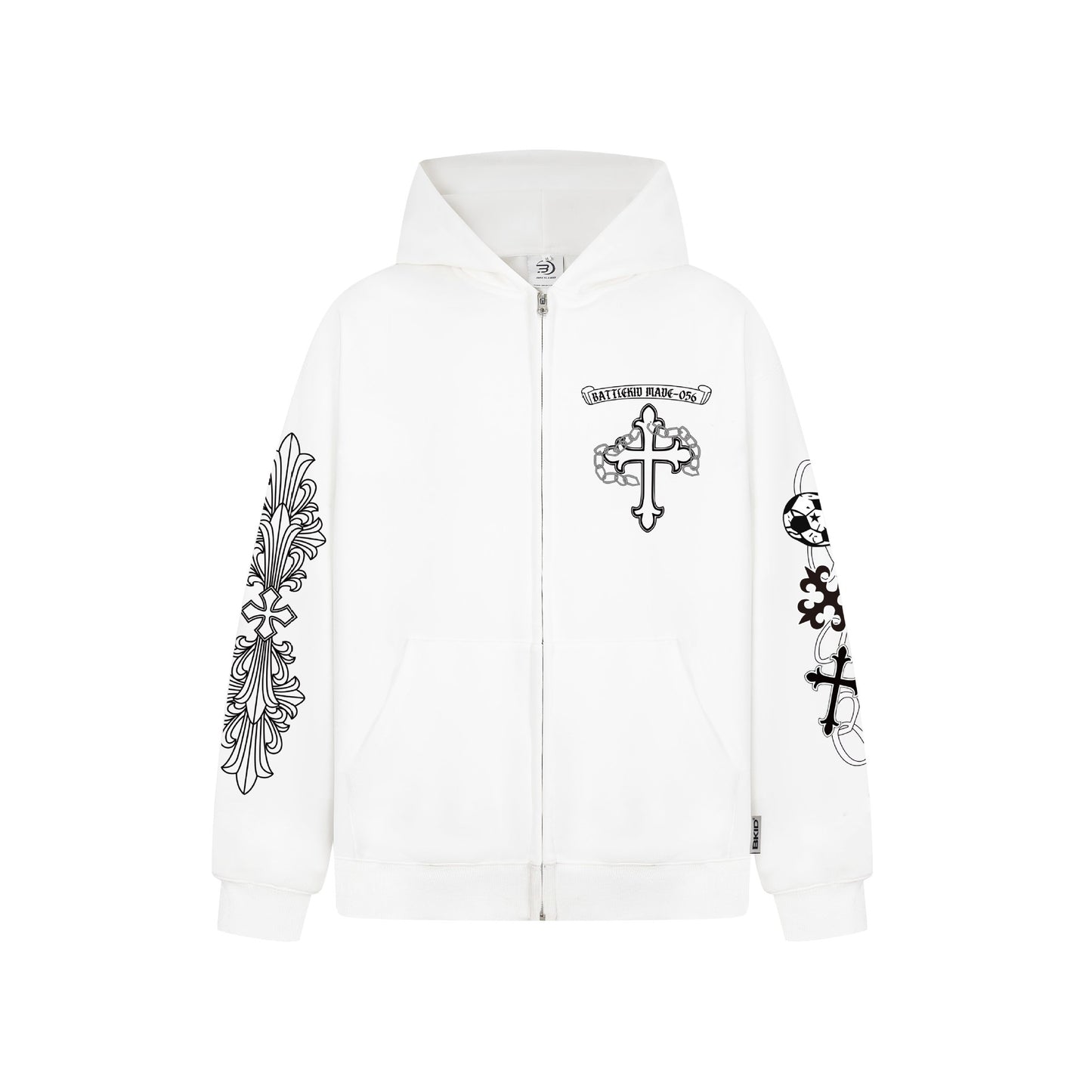 MilkMan Cross Print Hoodie