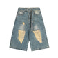 MilkMan Ripped Denim Shorts