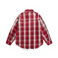 MilkMan Dawn Red Plaid Shirt