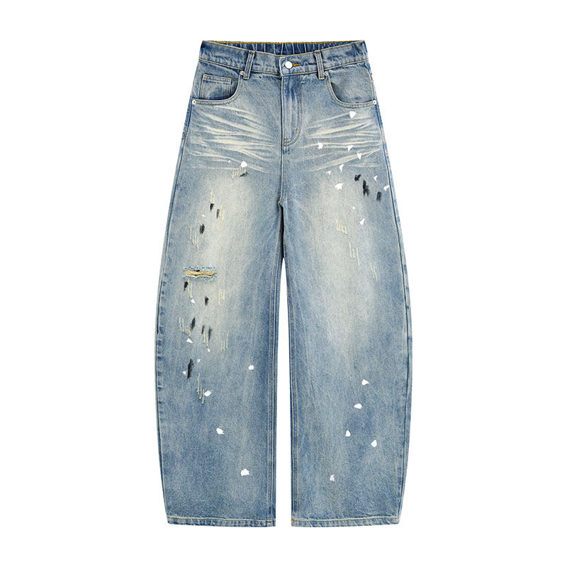 MilkMan Slashed Wash Jeans