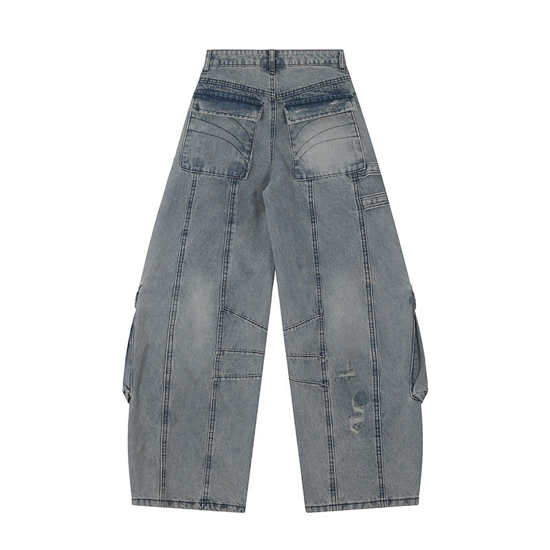 MilkMan Patchwork Straight Denim