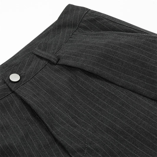 MilkMan Striped Pleated Pants
