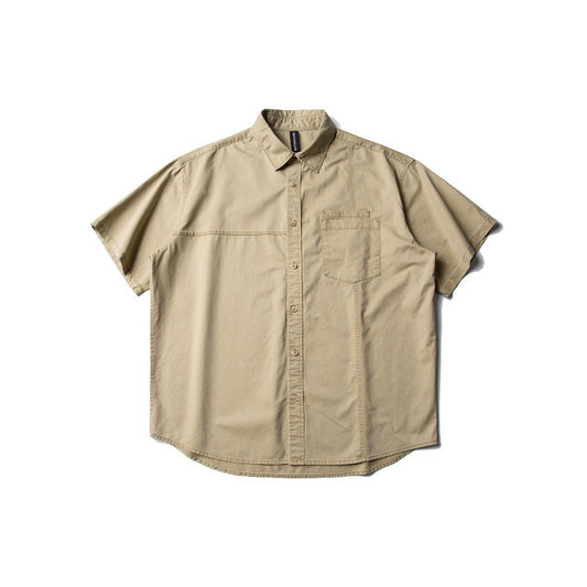 MilkMan Washed Patch Shirt