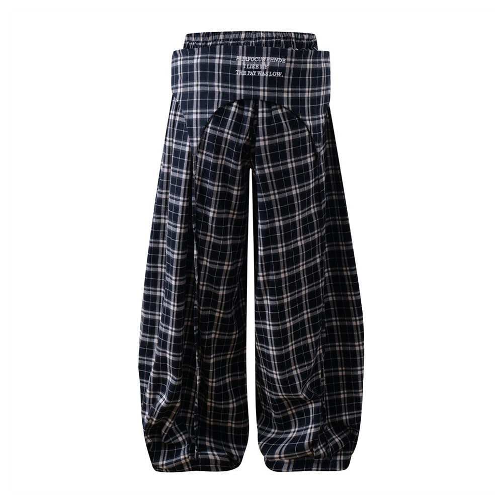 MilkMan Plaid Taper Pants