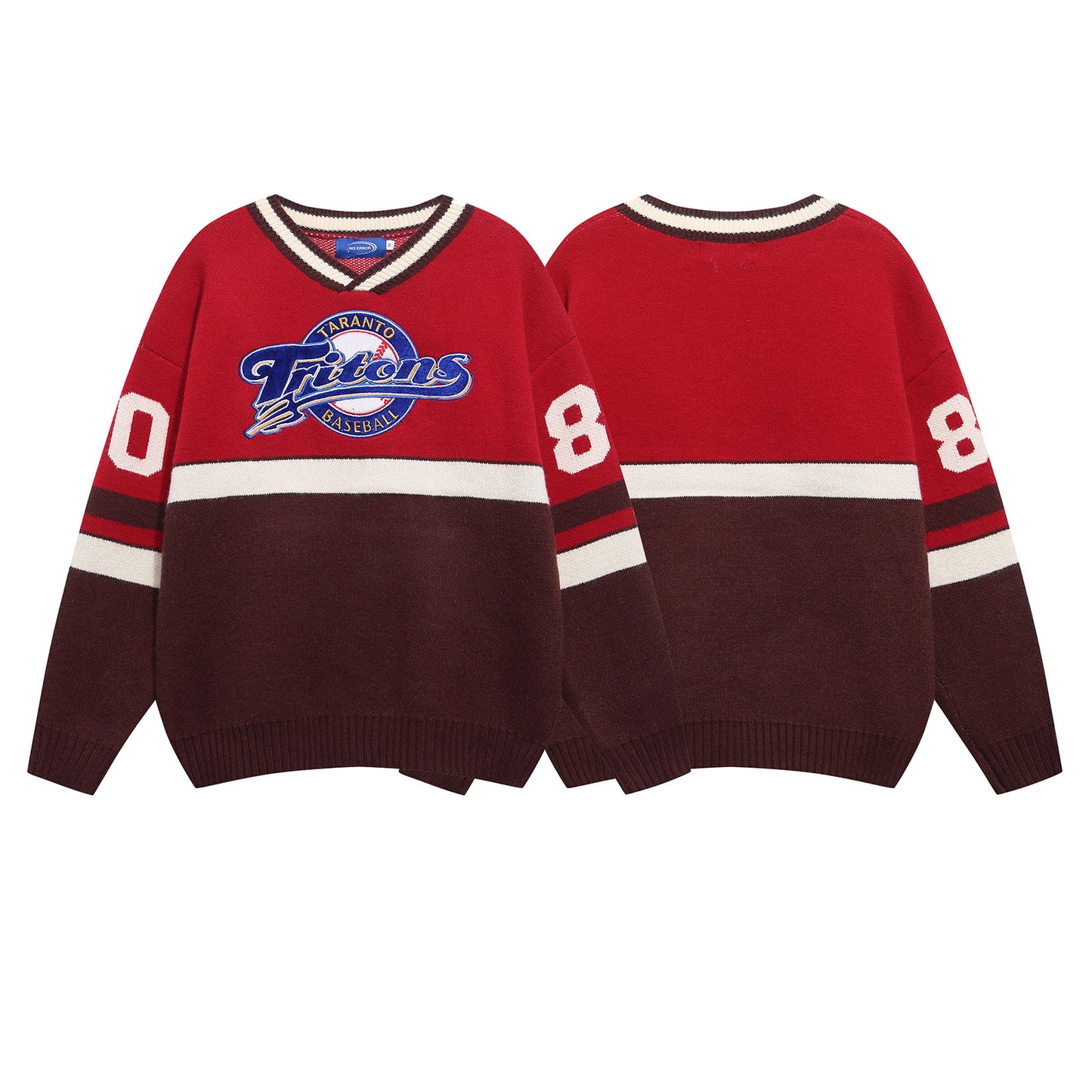 MilkMan Color Block Sweater