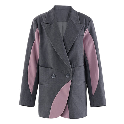 MilkMan Colorblock Suit Jacket