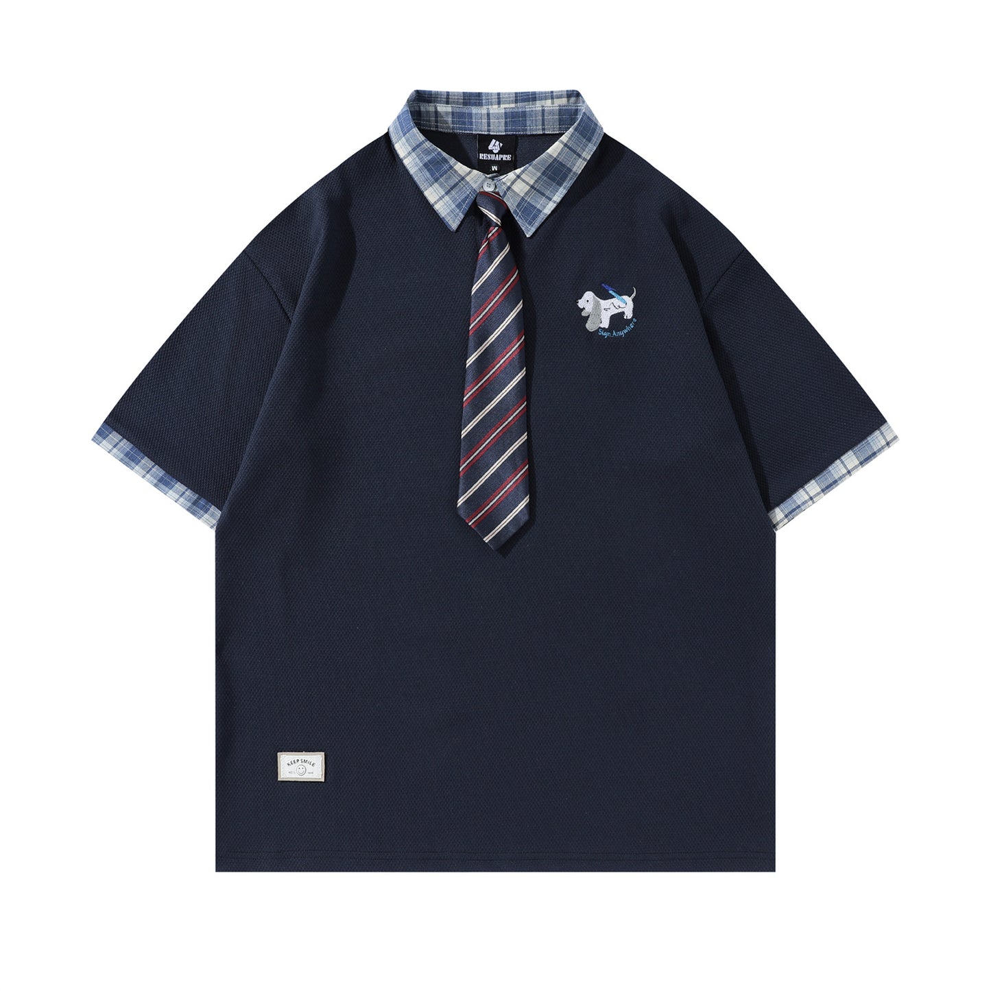 MilkMan Tie Collar Tee